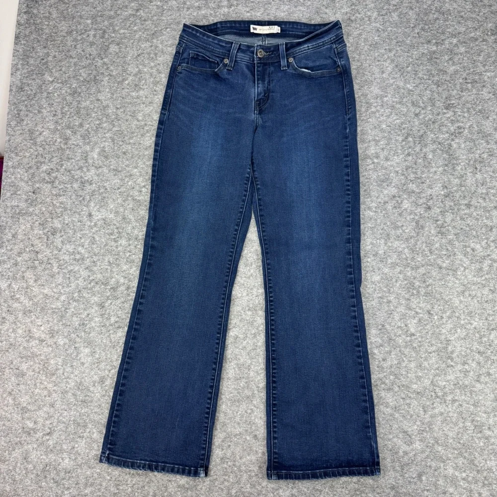 Levis 529 Curvy Bootcut Jeans Womens 12 Blue Denim W31 L32 Papertag Y2K‎